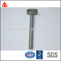 M8 long thread carbon steel T bolt